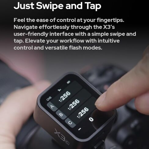 Godox V860III-C Flash for Canon Camera Flash Speedlite with X3 C Touchscreen TTL Trigger 7.2V/2600mAh Li-ion Battery, 2.4G Wireless HSS 1/8000 1.5s Recycle Time 10 Levels LED Modeling Light for Canon in Saudi Arabia