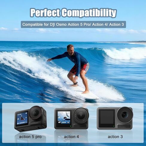 بطارية Osmo Action 5 Pro/4/3 متوافقة مع Osmo Action 5 Pro، وOsmo Action 4، وOsmo Action 3، وOsmo Action 6 وOsmo 360، مع شاحن وكابل USB-C، عبوتان 2100 مللي أمبير في الساعة in Kuwait