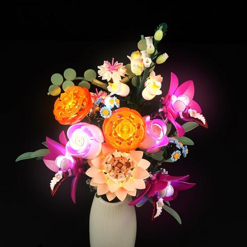 ضوء Lightailing لـ Lego -10372 Hibiscus - مجموعة إضاءة LED متوافقة مع طراز Lego Building Backs - لم يتم تضمين مجموعة النموذج in Saudi Arabia