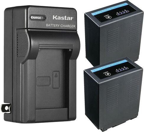 استبدال شاحن بطارية حائط تيار متردد من Kastar لكاميرات باناسونيك AG-DVX100E، AG-DVX102 AG-DVX102A AG-DVX102B، AG-HPX170، AG-HPX171، AG-HPX250 AG-HPX250EN AG-HPX250P AG-HPX250PJ in Kuwait