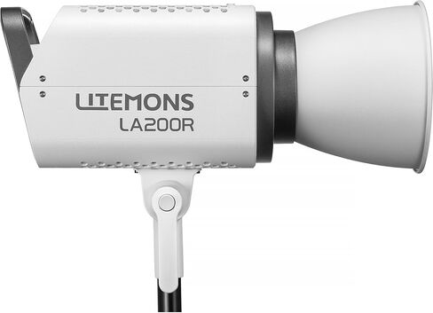 Godox Litemons RGB LED (White) Monolight 220W, 1800–10000K Full Color Video Light, 64,000 Lux, NFC & App Control, Bowens Mount, AC or Battery Power (LA200R) in Saudi Arabia