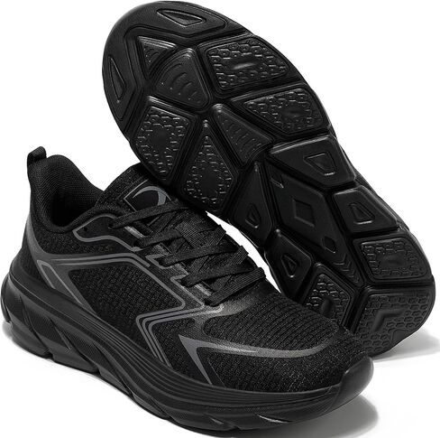 Aomigoct Comfortable Womens Walking Shoes: Cloud Cushion & Breathable Mesh for Daily Commute - Lightweight & Slip-Resistant for All-Day Ease - City Walking Women in Saudi Arabia