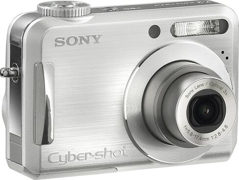 كاميرا سوني سايبر شوت DSC-S700 الرقمية بدقة 7.2 ميجابكسل مع زووم بصري 3x in Saudi Arabia