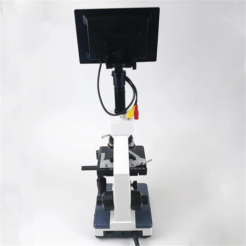 XP604 مختبر المجهر البيولوجي 40X-1600X مع شاشة LCD 5 بوصة للطلاب والمهنيين in Saudi Arabia