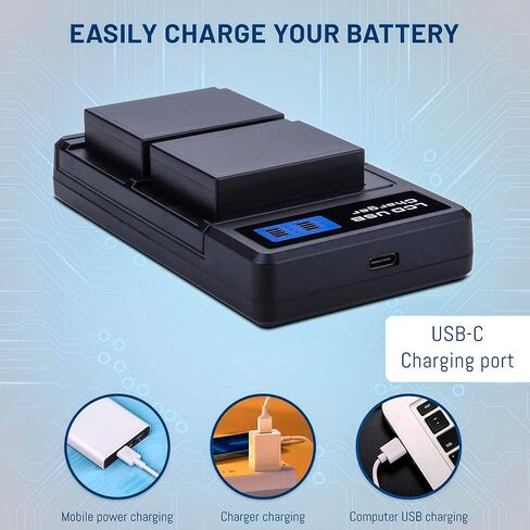 2 حزمة بطارية NP-W126 NP-W126S لفوجي X100F، X100V، X100VI، X100VI، X-S10، X-A5، X-A10، X-E4، X-Pro2، X-Pro3، X-T1، X-T2، X-T3، X-T10، X-T20، X-T30 II، X-T100، X-T200 1600 مللي أمبير in Kuwait