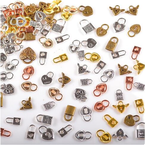 stino 52 Pieces Silver Bubble Letter Charms, A-Z Alphabet Jewelry Making Set, 12mm Initial Embellished Slide Beads for Bracelets and Necklaces in Kuwait