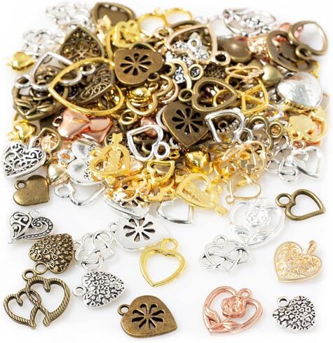stino 52 Pieces Silver Bubble Letter Charms, A-Z Alphabet Jewelry Making Set, 12mm Initial Embellished Slide Beads for Bracelets and Necklaces in Kuwait