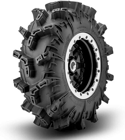 SuperATV Terminator MAX Mud Tire for UTV/ATV - Polaris RZR, General, Ranger, Can-Am X3, Maverick, Kawasaki Teryx KRX, Honda Talon 1000 & More (30x10-14) in Saudi Arabia