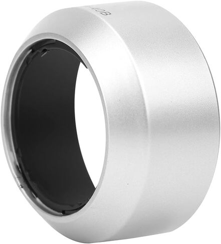 غطاء غطاء عدسة مقاوم للضوء لمادة M.ZUIKO مقاس 45 مم f1.8 ذات جودة عالية، تحسين التباين، منع دخول ضوء غير الصورة (فضي) in Saudi Arabia