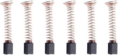 6Pcs Carbon Brushes for 4000 90930-04 2615298790 595 395 300 6000 300 215 217 100 for Dreme-L Rotary Tool Motor Power Tool Parts and Accessories in Saudi Arabia