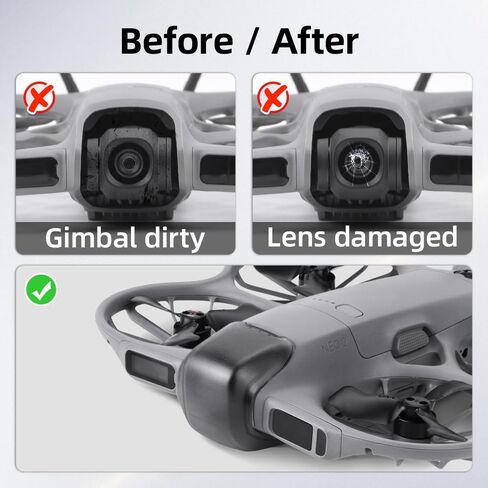 واقي غطاء عدسة Gimbal لـ DJI NEO 2 عملي ومتين ومقاوم للغبار والأوساخ ومضاد للخدش ومقاوم للصدمات والسقوط وملحقات حماية Gimbal in Saudi Arabia