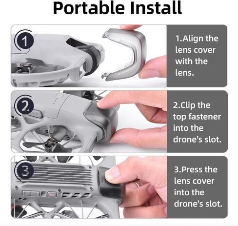 واقي غطاء عدسة Gimbal لـ DJI NEO 2 عملي ومتين ومقاوم للغبار والأوساخ ومضاد للخدش ومقاوم للصدمات والسقوط وملحقات حماية Gimbal in Saudi Arabia