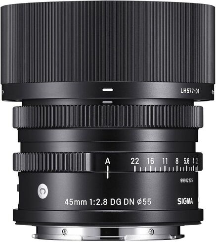 Sigma 45mm f/2.8 DG DN Contemporary Lens for L Mount, Bundle with ProOptic 55mm Filter Kit, Flex Lens Shade, Lens Pouch, Lens Cleaner, Cleaning Kit, PC Software Kit in Saudi Arabia