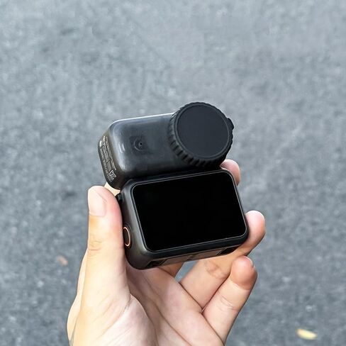 2pcs Lens Protection Cover for DJI SOMO Nano,Accessories for DJI SOMO Nano,Premium Shield Against Dust & Scratches,Black in Saudi Arabia