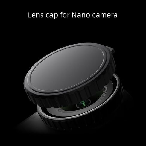 2pcs Lens Protection Cover for DJI SOMO Nano,Accessories for DJI SOMO Nano,Premium Shield Against Dust & Scratches,Black in Saudi Arabia