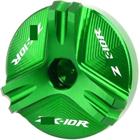 متوافق مع Ninja ZX10R 2020 ZX-10R ABS ZX10 ZX1000 دراجة نارية من الألومنيوم سدادة غطاء زيت حشو الزيت in Kuwait