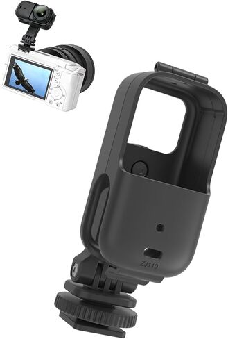 Camera Cold Shoe Mount Adapter 180Degree Rotation Capability for Creative Perspectives Easy Travel Use Cold Shoe Adapter in Saudi Arabia