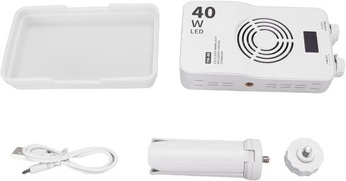 Aramox High Performance -40 W RGB Filling Light with Extension Interface for Increased Color Saturation Photography Filling Light [Improved Color Saturation] in Saudi Arabia