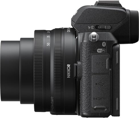 كاميرا Nikon Z50 بدون مرآة مع عدسة Z DX مقاس 16-50 مم f/3.5-6.3 VR و50-250 مم f/4.5-6.3 VR + ذاكرة 128 جيجابايت + بطارية إضافية + حقيبة كاميرا + حامل ثلاثي القوائم + المزيد (حزمة 32 قطعة) (متجددة) in Kuwait