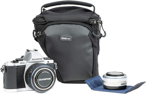 Think Tank Digital Holster 10 V3 Camera Bag Only for Larger Compact Mirrorless Camera Body with 24-70mm f/4 Lens Attached in Saudi Arabia