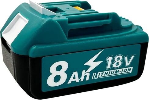 8Ah Replacement Battery for Makita 18V Battery 1 Pack Compatible with Makita 18V Power Tools and Chargers in Kuwait