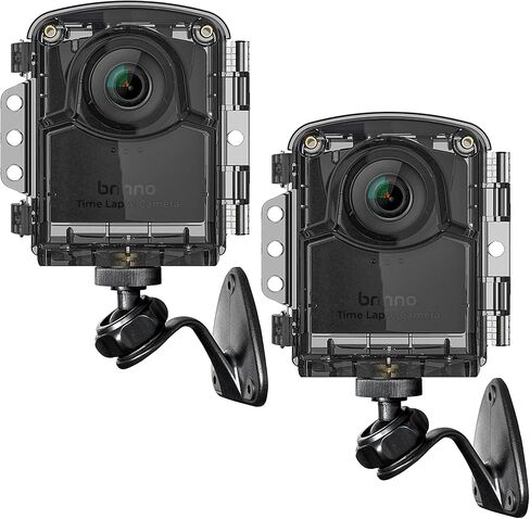 Brinno Empower TLC2020M - 2 Pack Time Lapse Camera Outdoor Construction & ATH1000 - New Quick Menu, Step Video & Stop Motion Capture Modes in HDR and FHD - Long-Lasting Battery - Weatherproof in Saudi Arabia