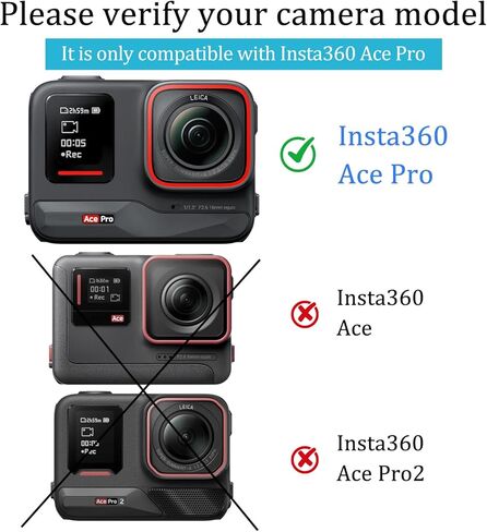 6 pcs Lens Screen Protectors made for Insta360 Ace Pro[Camera Tempered Glass][Alignment Kit Eazy installation] 9H Hardness, Anti-Scrach, Anti-Bubble in Saudi Arabia