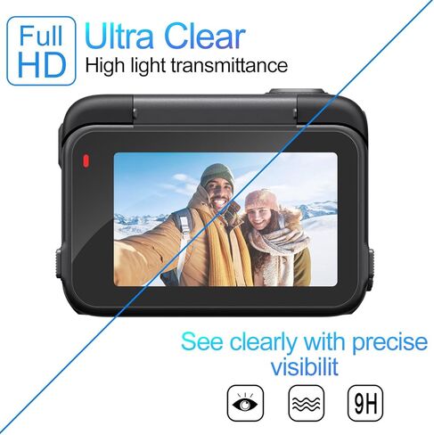 6 pcs Lens Screen Protectors made for Insta360 Ace Pro[Camera Tempered Glass][Alignment Kit Eazy installation] 9H Hardness, Anti-Scrach, Anti-Bubble in Saudi Arabia