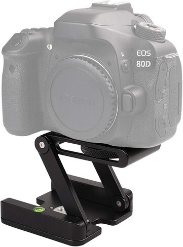 Fydun ألومنيوم Z إمالة ترايبود رئيس 2 كجم حمولة عالمية 1/4 3/8 برغي مستوى الفقاعات DSLR تركيب الكاميرا in Kuwait