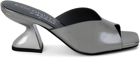 COCONUTS by Matisse Womens Soiree Metallic Evening Dress Sandals Mid Heel 2-3" - Silver in Saudi Arabia
