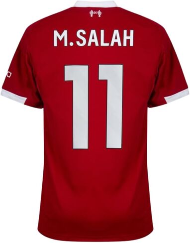 Mo Salah Liv #11 Home Soccer Jersey for Men Fan Version in Saudi Arabia