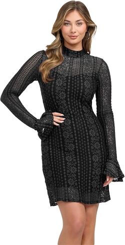 GUESS Women's Long Sleeve Jamala Dress in Saudi Arabia