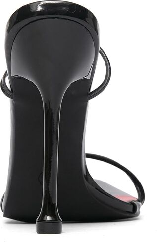 Women's Fashion Pointed Toe High Heel Sandals,Sexy red strappy Stiletto Sandals with Ankle Wrap Bow,Open toe, Sharp Pointed Toe Fashion sandals for Party. in Saudi Arabia
