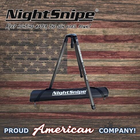 حامل ثلاثي من ألياف الكربون من Nightsnipe Elite Hunter Pro | ترايبود الصيد | ترايبود للرماية in Kuwait