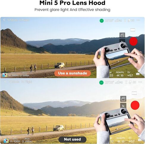 غطاء عدسة STARTRC Mini 5 Pro، غطاء حماية من الشمس لملحقات DJI Mini 5 Pro in Saudi Arabia