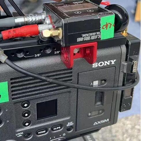 دعامة ثلاثية الاتجاهات لوصلة كاميرا Sony ARRI RED إلى شاشة نقل الصور Teradek Vaxis، أسود in Kuwait