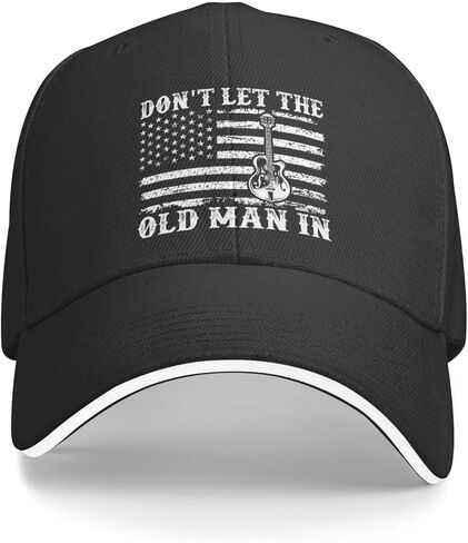 Old Man Hat Don't Let Old Man in Hat for Women Baseball Hat Cool Cap in Saudi Arabia