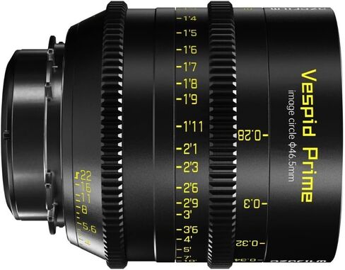 DZOFilm VESPID 21mm T2.1 Lens for Soft and Natural Bokeh and Minimized Focus Breathing (PL and EF Mounts) in Saudi Arabia