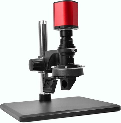 Auto Focus 3D Digital Microscope, 4K USB/HDMI with Large Depth of Field & 3D Imaging for Industrial Inspection, Soldering, PCB Measurement in Saudi Arabia