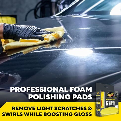Meguiar's Professional 6" Polishing Foam Pad, 2pk, 10/CV in Saudi Arabia