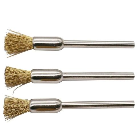 9pcs Copper Wire Brushes Metal Brush Rust Removing Brush Polishing Brush for Rotary Grinder Tool in Saudi Arabia