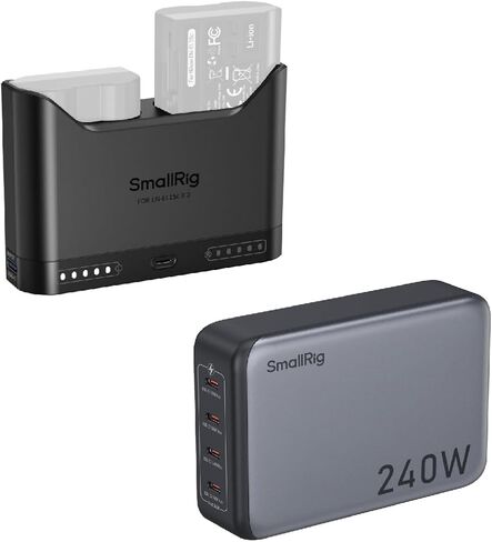 شاحن بطارية SMALLRIG EN-EL15c لنيكون وشاحن USB-C بقدرة 240 واط in Saudi Arabia