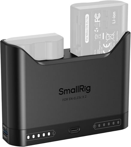 شاحن بطارية SMALLRIG EN-EL15c لنيكون وشاحن USB-C بقدرة 240 واط in Saudi Arabia