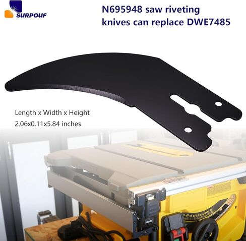 N695948 سكين منشار الطاولة المتوافق مع DeWalt يحل محل DWE7485 in Saudi Arabia