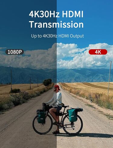 نظام نقل الفيديو اللاسلكي FEELWORLD WT1S 4K SDI Dual HDMI مع مسافة نقل 1000 قدم، 0.08 ثانية، زمن انتقال منخفض، اتصال داخلي مزدوج كامل، بث مباشر in Saudi Arabia