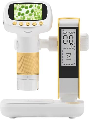 Science 1000X Magnifyings Microscope with Camera 2Inch Screen Handheld for Nature Study Handheld in Saudi Arabia