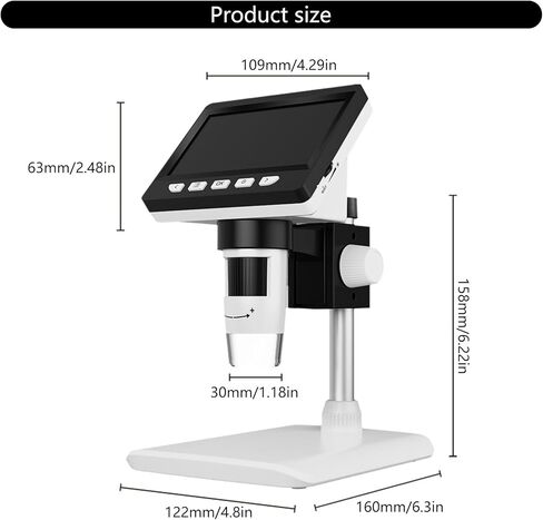 Multifunctional Digital Microscope for Electronics Repair Plant Study and Educational Use with 1080P Resolution Soldering Microscope in Saudi Arabia