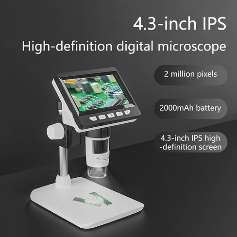 Multifunctional Digital Microscope for Electronics Repair Plant Study and Educational Use with 1080P Resolution Soldering Microscope in Saudi Arabia