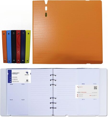Business Card Holder Organizer, Can be Noted as a Business Card Book Binder Management Book with 168 Card Slots (Royal blue) in Kuwait