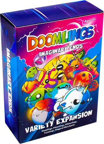 Shadow Puppets Bolster Expansion for Doomlings - Introducing 40 New Cards & Four Haunting New Species of Doomlings: Deeplings, Glitterlings, Moonlings, and Fuzelings (40 Card Bolster Pack) in Kuwait